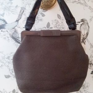 Vera Wang Fabric Hobo Bag